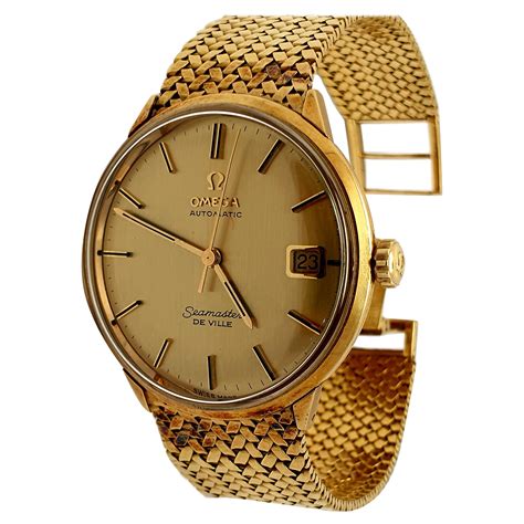 women's gold omega watch|omega gold watch price.